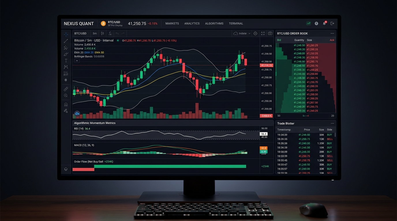 Cryptobot Algorithmic Trading Interface